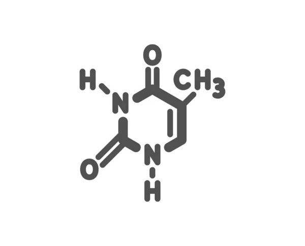 Ícone de fórmula química. Sinal de laboratório de química. Análise. Vetor —  Vetores de Stock