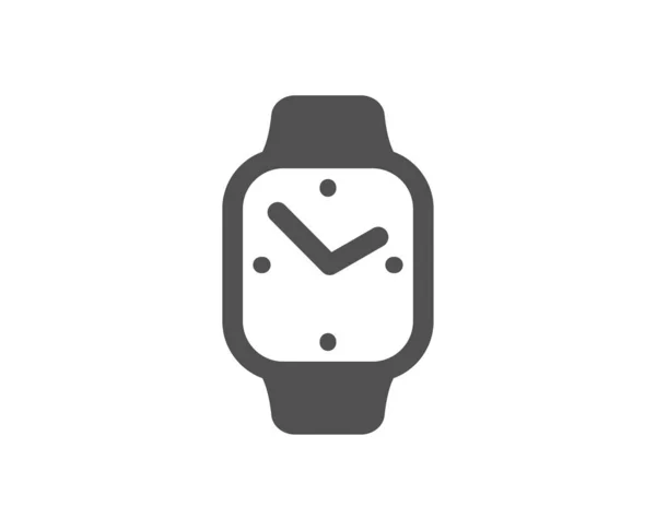 Digitales Zeitsymbol. Es war kurz vor 12 Uhr. Smartwatch. Vektor — Stockvektor