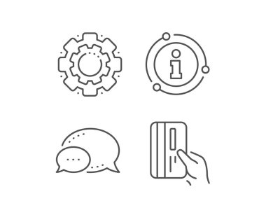 Kredi kartı satırı simgesi. Ödeme kartları tutun. Vektör