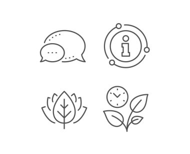 Satır simgesini bırakır. Bitki yaprak işareti büyütün. Vektör