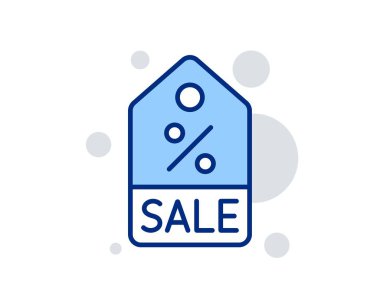 Alışveriş sloganı simgesi. Özel teklif işareti. Vektör