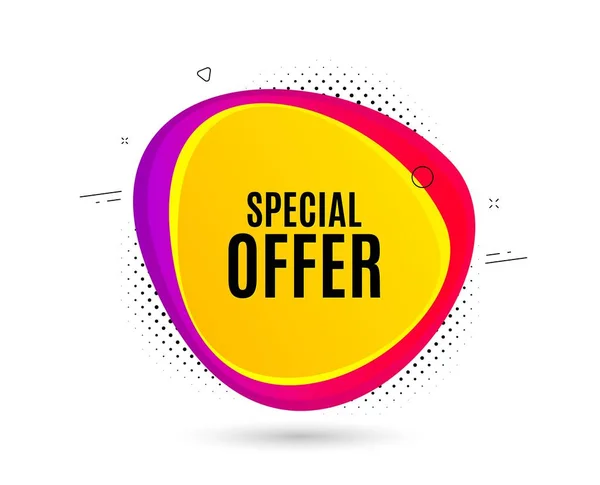 Special offer symbol. Sale sign. Vector — Stock Vector