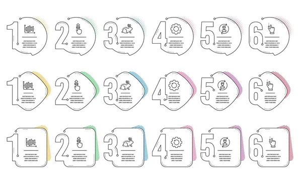 Tierversuche, Diagrammdiagramm und Personalsymbole gesetzt. Vektor — Stockvektor