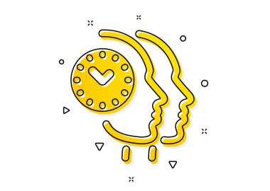 Saat işareti. Zaman yönetimi simgesi. Takım çalışması sembolü. Sarı daireler şeklinde. Klasik zaman yönetim ikonu. Geometrik elementler. Vektör