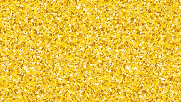 Gouden Glitter Achtergrond Abstract Gouden Glinsterende Textuur Luxe Glitterdeeltjes Moderne — Stockvector