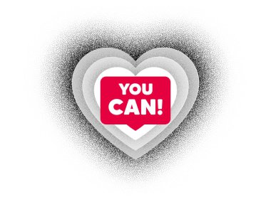 Motivasyon mesajı gönderebilirsin. Sevgi dolu bir kalp geçmişi. Motivasyon sloganı. İlham verici bir ifade. Noktalı kalp pankartı. Sevgililer Günü aşk sembolü. Baloncuk çıkarabilirsin. Vektör