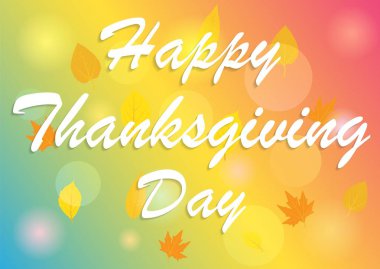 Şükran tatil tebrik, sonbahar