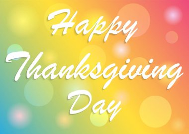 Şükran tatil tebrik, sonbahar