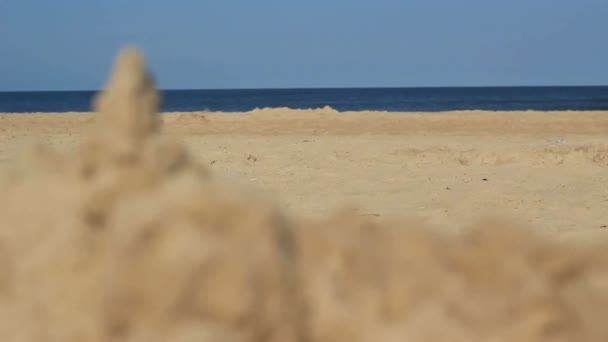 砂城のより多くのボケ — ストック動画