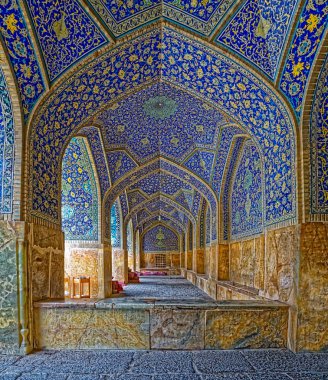 İsfahan Şah Camii İçi