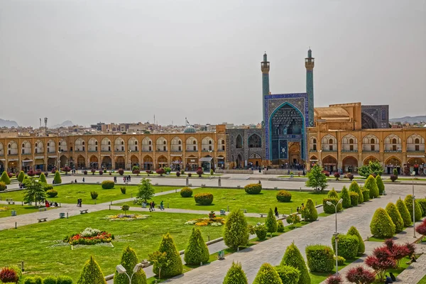 Isfahan Imam Piazza aerea — Foto Stock