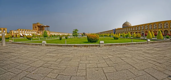 Isfahánu Imamovo náměstí panorama — Stock fotografie