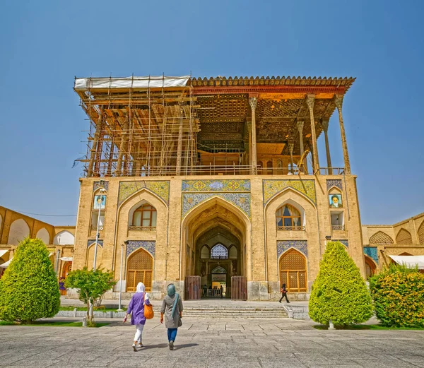 Palacio Isfahán Ali Qapu —  Fotos de Stock