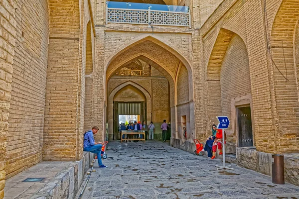 Palazzo Ali Qapu cortile interno — Foto Stock