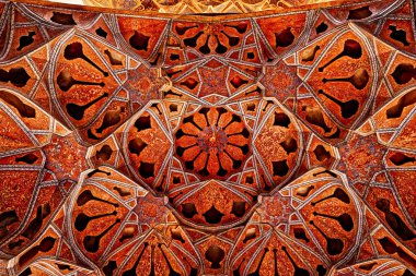 Ali Qapu Sarayı müzikholünün tavanı