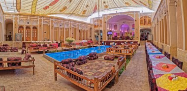 Geleneksel restoran dekore edilmiş