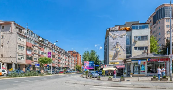 Calle Rrustem Statovci en Pristina —  Fotos de Stock