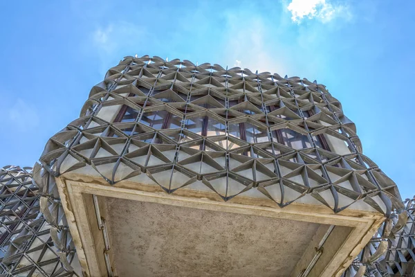 Detalhe exterior da biblioteca nacional — Fotografia de Stock