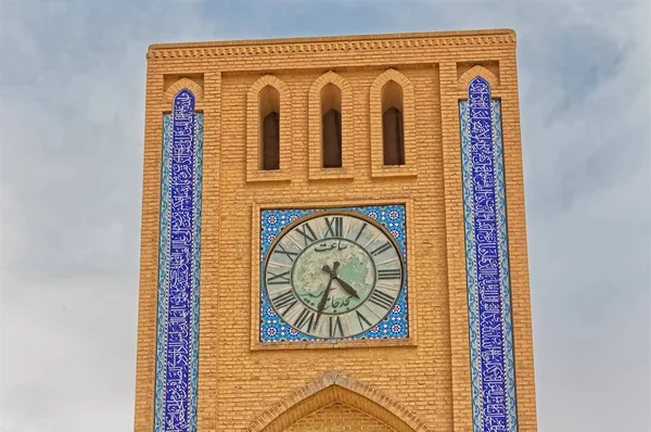 Torre dell'orologio a Yazd — Foto Stock