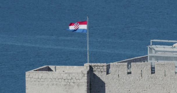 Fortaleza de San Miguel de Sibenik — Vídeos de Stock