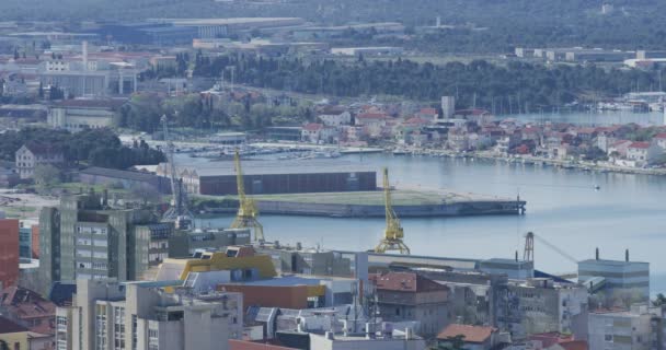 Λιμάνι της Σίμπενικ — Αρχείο Βίντεο