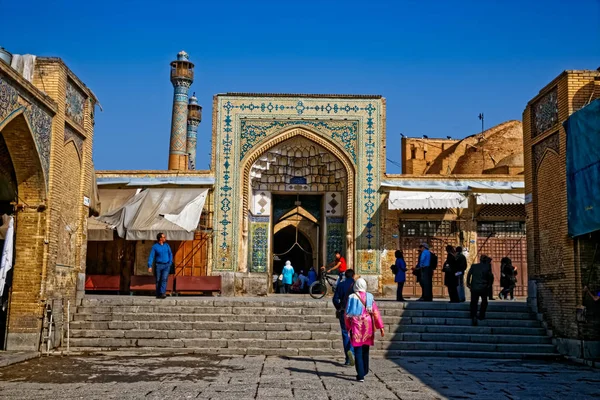 Isfahan Old Mosque entrance — Stock Photo, Image