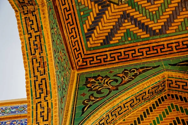 Detalii despre moscheea veche Isfahan — Fotografie, imagine de stoc