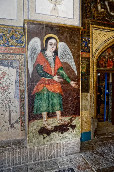 A Vank-katedrális angyal festmény — Stock Fotó