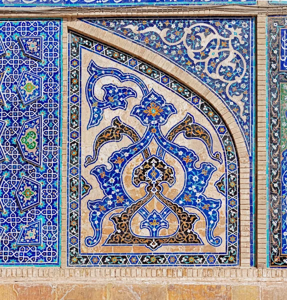 Isfahan Oude Moskee interieur — Stockfoto