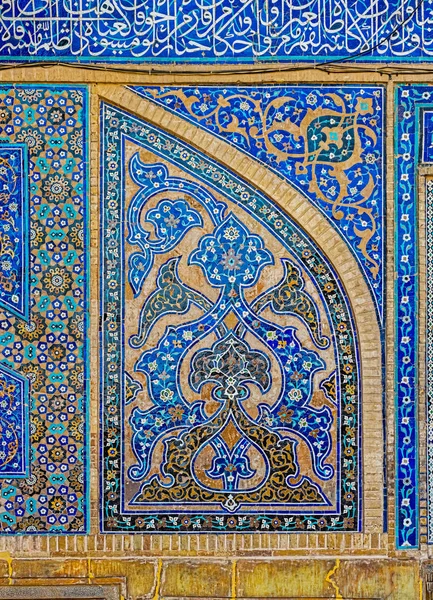 Isfahan Stare wnętrze meczetu — Zdjęcie stockowe