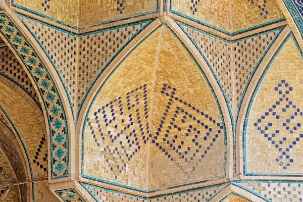 Detalhe da Mesquita Velha de Isfahan — Fotografia de Stock