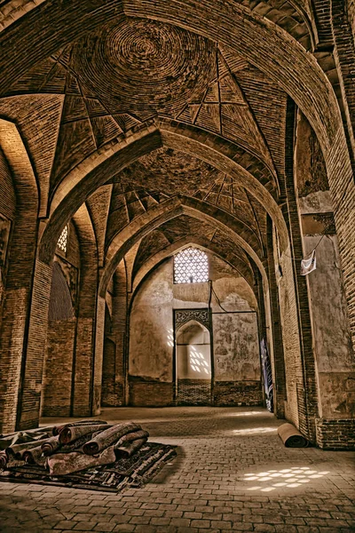 Isfahan Mesquita Antiga interior — Fotografia de Stock