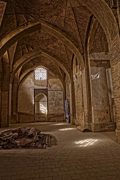 Ispahan Ancien intérieur de la mosquée — Photo