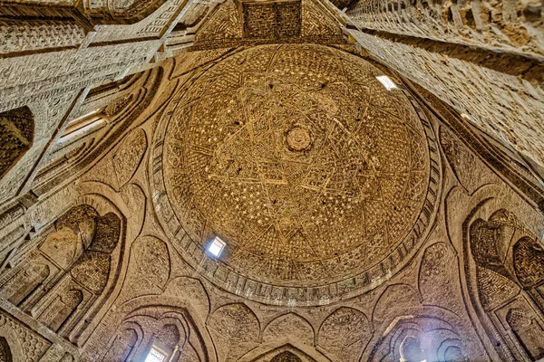 Isfahan eski cami tavan — Stok fotoğraf