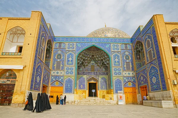 Isfahan Imam Square Lotfollah moskee — Stockfoto