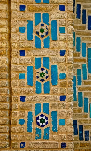 Esfahan Vecchio dettaglio Moschea — Foto Stock