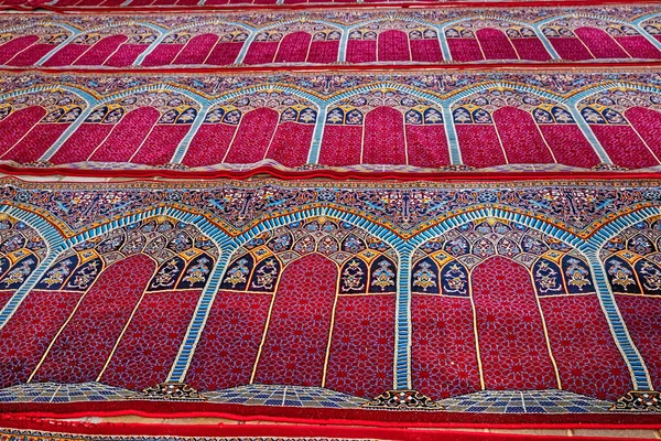 Mosque prayer carpets — Stock Photo, Image