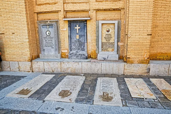 Sepulturas da Catedral Vank — Fotografia de Stock