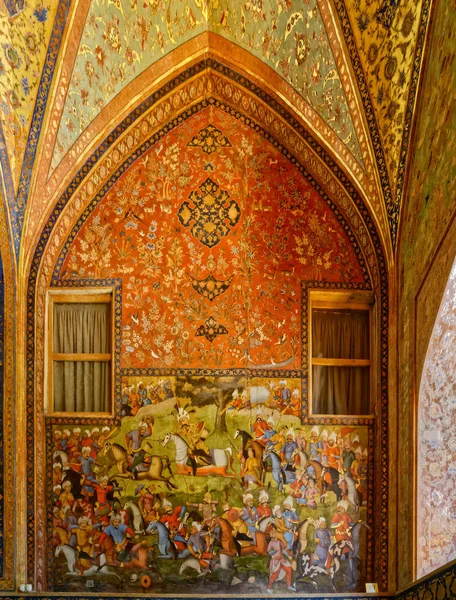 Chehel Sotoun palace painting — Stock Photo, Image