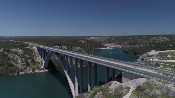 Воздушный мост — стоковое видео