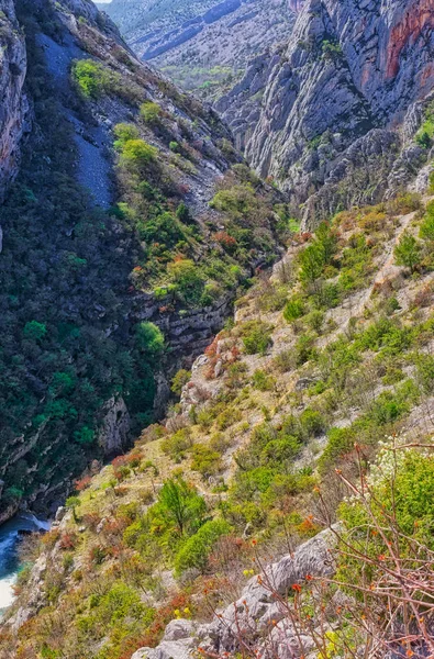 River Cikola canyon — Stock Photo, Image