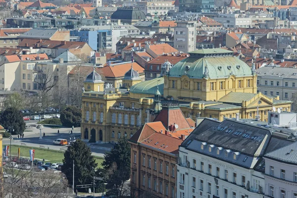 Panorama of Zagreb — Stock Photo, Image