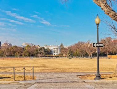 Washington 'daki Beyaz Saray girişi.