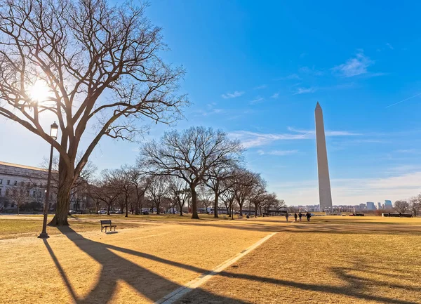 Obelisco Monumento a Washington Estados Unidos de América —  Fotos de Stock