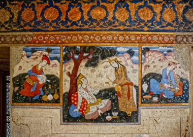 Chehel Sotoun sarayı resmi