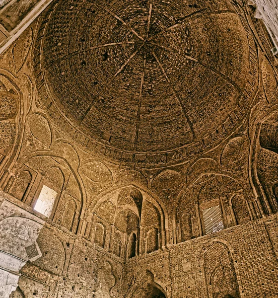 Isfahán Antiguo techo de la mezquita — Foto de Stock