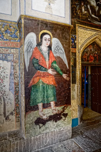 Vank Catedral anjo pintura — Fotografia de Stock