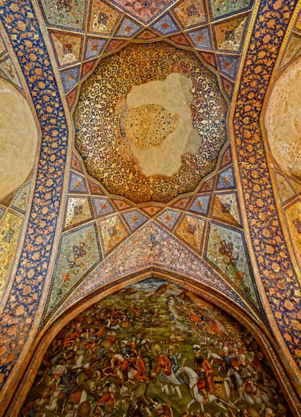 Chehel Sotoun palace painting — Stock Photo, Image