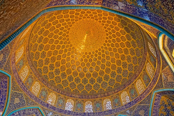 Sheikh Lotfollah Moschea cupola — Foto Stock
