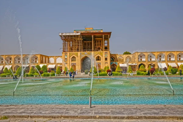 Iszfahán Ali Qapu palota — Stock Fotó